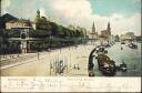 Postkarte - Dresden - Belvedere