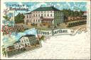 Postkarte - Grossharthau - Bahnhof