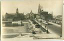 Postkarte - Dresden - Augustusbrücke - Strassenbahn