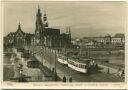 Dresden - Georgentor - Hofkirche - Strassenbahn - Foto-AK