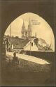 Ansichtskarte - Meissen - Blick durchs Burglehntor