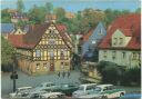 Postkarte - Hohnstein - Marktplatz