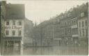 Postkarte - Meissen - Fischerkahn - Hochwasser 1920