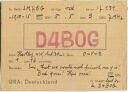 QSL - QTH - D4BOG - 1931