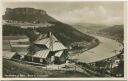 Königstein - Sächsische Schweiz - Blick auf Lilienstein - Foto-AK