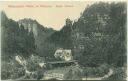 Postkarte - Polenztal - Waltersdorfer Mühle ca. 1910