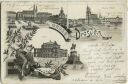Postkarte - Dresden - Zwinger - Altstadt