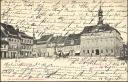 Postkarte - Radeberg - Marktplatz