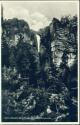 Basteibrücke vom Wehlgrund gesehen - Postkarte