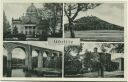 Postkarte - Görlitz 40er Jahre - Ruhmeshalle - Neisseviadukt