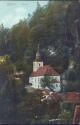 Postkarte - Oybin - Kirche