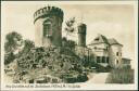 Berg Gaststätte auf der Landeskrone bei Görlitz - Foto-AK 50er Jahre