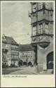 Postkarte - Görlitz - Am Untermarkt 50er Jahre