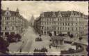 Görlitz - Brautwiesenplatz mit Landeskronstrasse und Lutherkirche - Foto-AK 50er Jahre