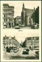 Görlitz - Brautwiesenplatz und Frauenkirche - Foto-AK 50er Jahre