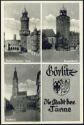 Postkarte - Görlitz - Die Stad der Türme 50er Jahre