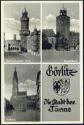 Postkarte - Görlitz - Die Stad der Türme 50er Jahre