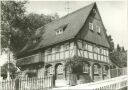 Ebersbach - Steinstraße 1 - Umgebindehaus - Foto-AK