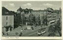 Postkarte - Cottbus - Berliner Strasse - Strassenbahn ca. 1930