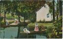 Postkarte - Spreewald - Leipe