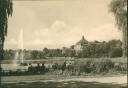 Ansichtskarte - 04552 Borna - Breiter Teich und erweiterte Oberschule