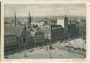 Postkarte - Leipzig - Am Augustusplatz - Strassenbahn