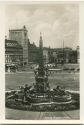 Leipzig - Augustusplatz - Mendebrunnen - Foto-AK 30er Jahre