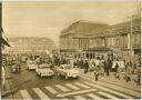 Postkarte - Leipzig - Hauptbahnhof - Strassenbahn