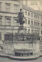 Postkarte - Leipzig - Mägdebrunnen - Hotel Wartburg