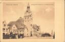 Zoologischer Garten Leipzig mit Michaeliskirche - Postkarte