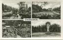 Delitzsch - Promenade - Kurpark - Heiligenbrunnen - Foto-AK