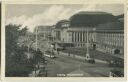 Postkarte - Leipzig - Hauptbahnhof - Strassenbahn