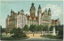 Postkarte - Leipzig - Neues Rathaus