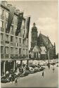 Leipzig - Messehaus am Markt und Thomaskirche - Foto-AK