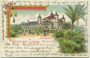 Postkarte - Gruss aus Leipzig - Palmengarten