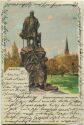 Postkarte - Leipzig - Bismarckdenkmal