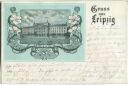Postkarte - Leipzig - Künstlerkarte
