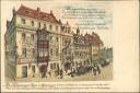 Postkarte - Leipzig - Der Thüringer Hof
