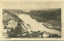 Postkarte - Bernburg - Blick auf die Saale von des Schlossbrücke