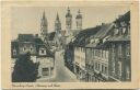 Postkarte - Naumburg - Steinweg und Dom
