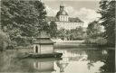 Zeitz - Blick vom Kulturpark zur Moritzburg - Foto-AK