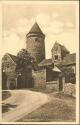 Postkarte - Hohenthurm - Wartturm mit Kirche