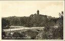 Halle - Brücke und Burg Giebichenstein - Foto-AK