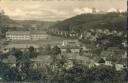 Eckartsberga mit Zentralschule und Eckartsburg - Postkarte