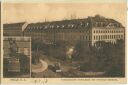 Postkarte - Halle (Saale) - Francke'sche Stiftungen - Francke-Denkmal
