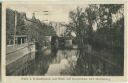 Postkarte - Halle (Saale) - Burgbrücke