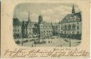 Postkarte - Halle (Saale) - Marktplatz
