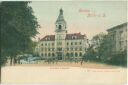 Postkarte - Halle (Saale) - Kaiserliches Postgebäude