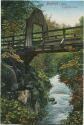 Postkarte - Bodetal - Teufelsbrücke