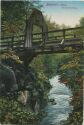 Postkarte - Bodetal im Harz - Teufelsbrücke